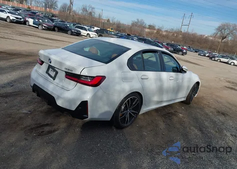 2023 BMW 330I xDrive из США, поврежденный, VIN 3MW89FF09P8D04928
